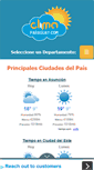 Mobile Screenshot of climaparaguay.com